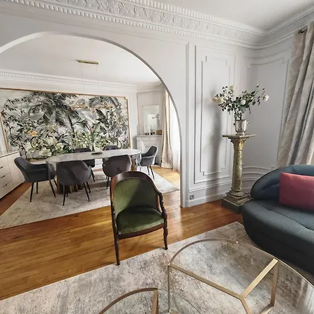 Grand Appartement Vue Tour Effel Paris Exterior photo